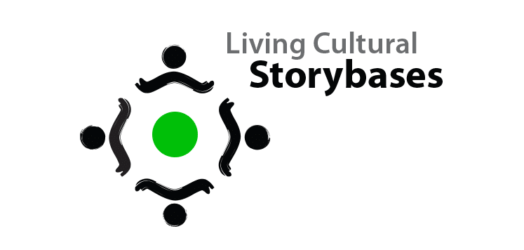 Logo Living Cultural Storybases - Michael van Houten