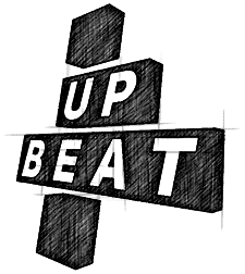 Upbeat demo logo sketch - Michael van Houten